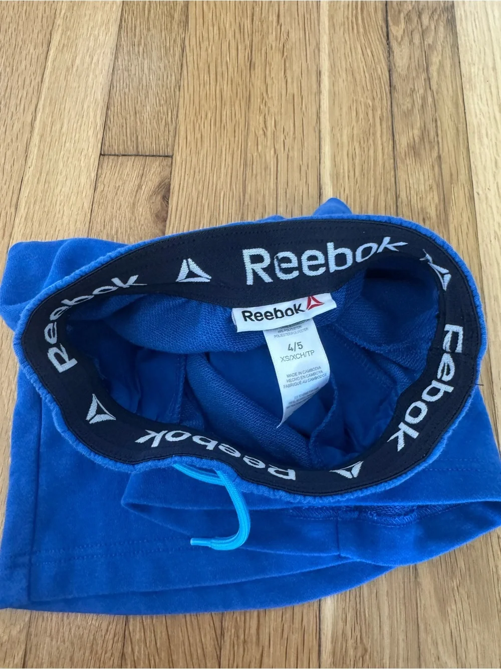 Reebok blue cotton
